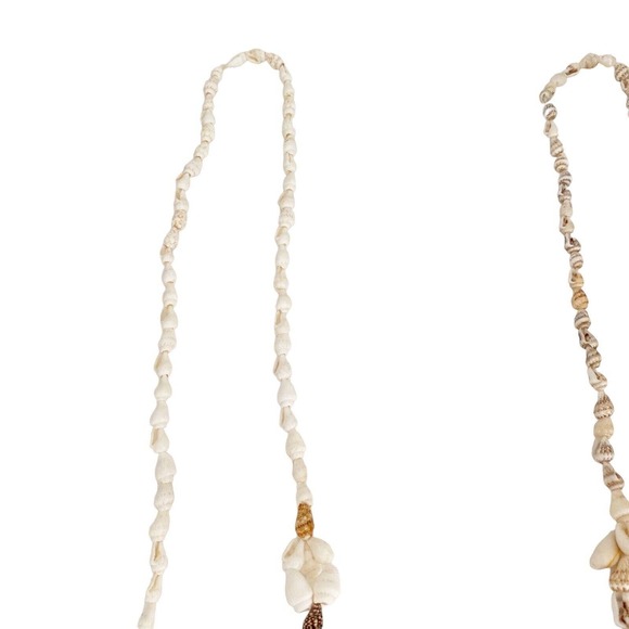 Shell Necklaces Lot of 2, 17 Inches Long Each - Picture 5 of 6